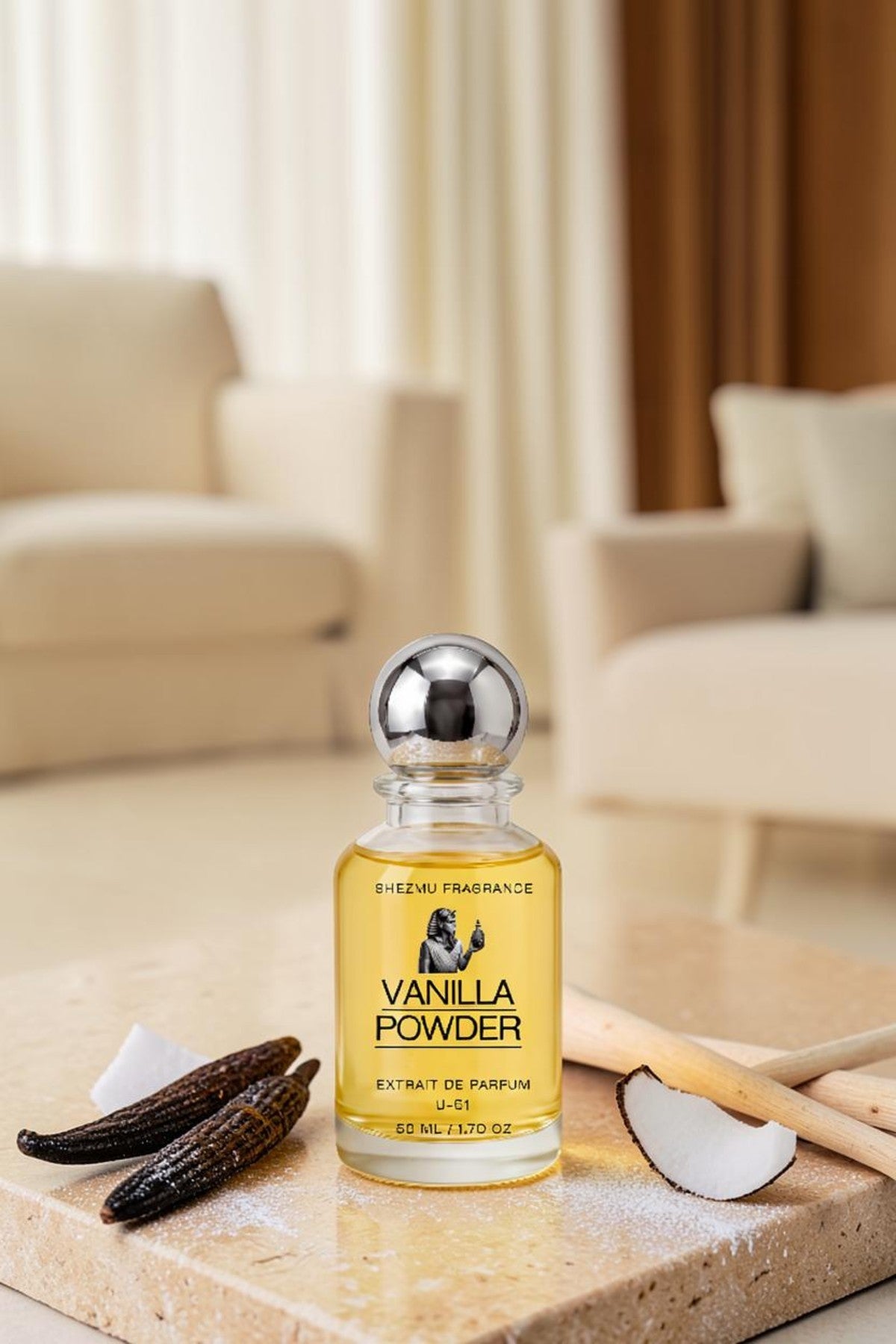 Shezmu Fragrance Vanilla Powder Unisex Parfüm ürün görseli